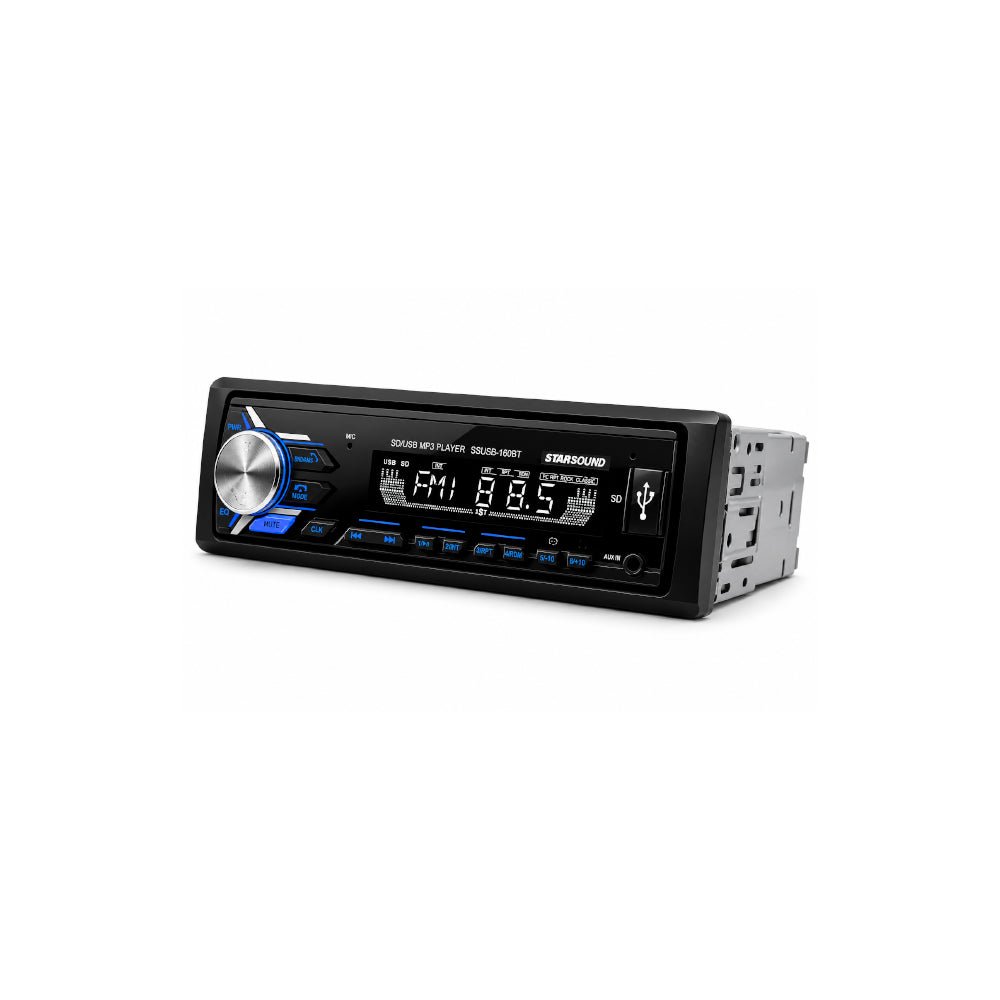 Starsound Single Din Media Player [SSUSB - 180BT] - Fastrak