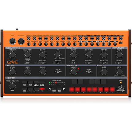 Behringer Crave Analog Semi - Modular Synthesizer - Fastrak