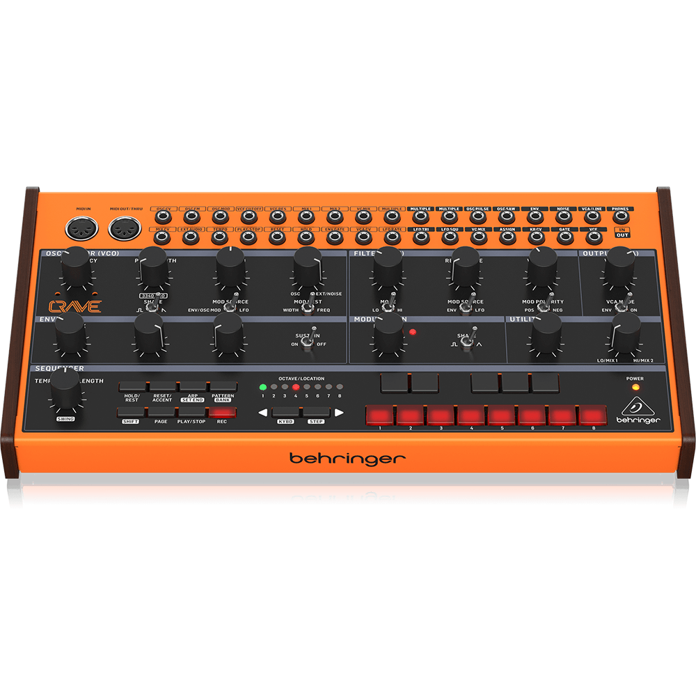 鍵盤楽器 Behringer Crave Behringer Crave Analog Synthesizer with Sequencer - Marshall Music