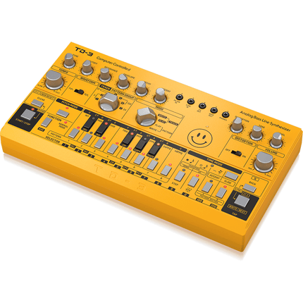 Behringer Analog Bass Line Synthesizer (Yellow) [TD - 3 AM] - Fastrak