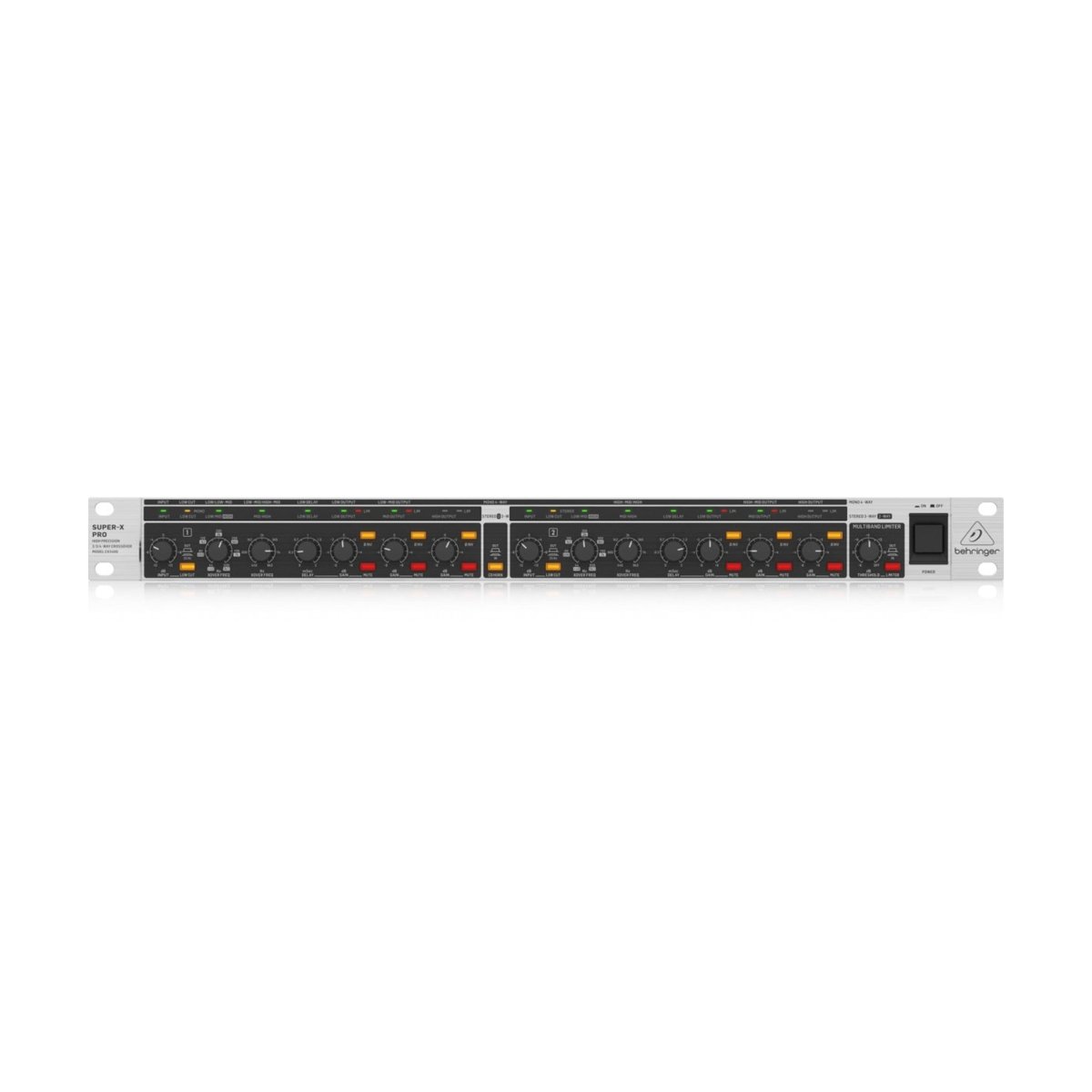 Behringer Cx3400 V2 2 - Way/3 - Way/Mono 4 - Way Crossover - Fastrak