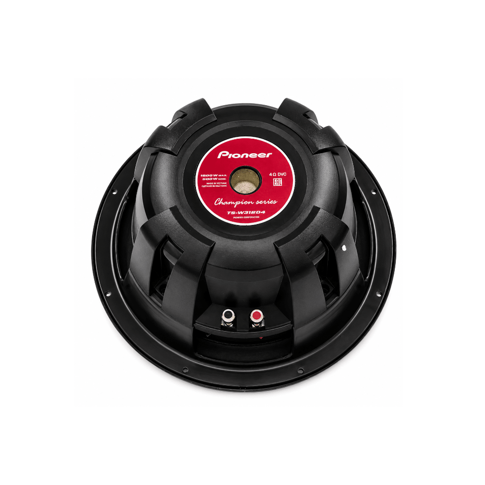 Pioneer 12" 1600W Car Subwoofer [TS - W312D4] - Fastrak