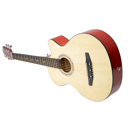 Rhythm FA - 380C - N Cutaway Acoustic Guitar (Natural) - Fastrak