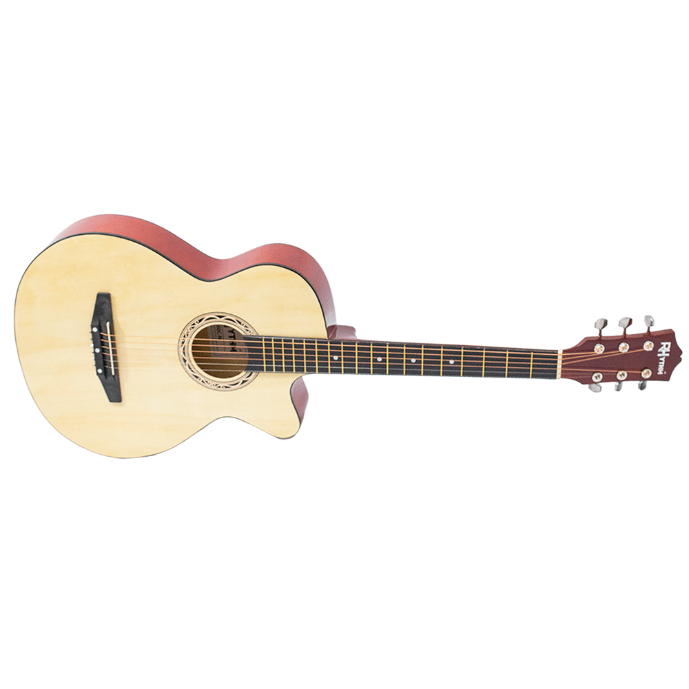 Rhythm FA - 380C - N Cutaway Acoustic Guitar (Natural) - Fastrak