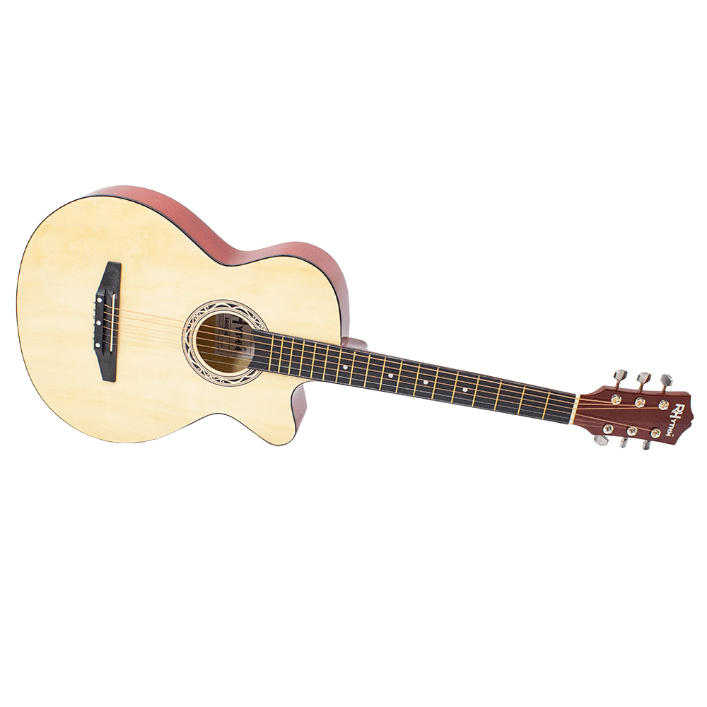 Rhythm FA - 380C - N Cutaway Acoustic Guitar (Natural) - Fastrak