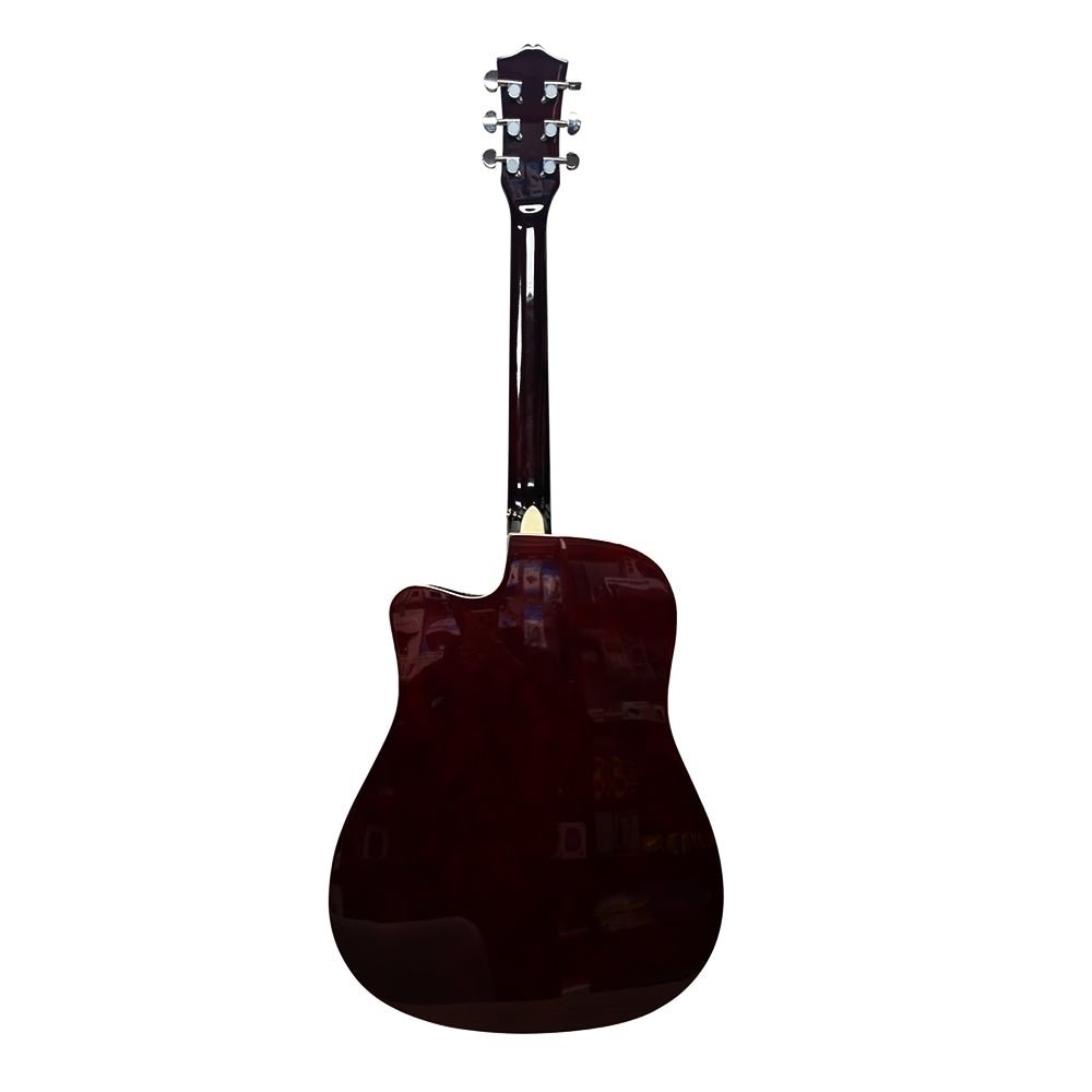 Rhythm-Cutaway Acoustic-Electric Guitar (Natural) [FTS-D-420CEQ-N] - Fastrak