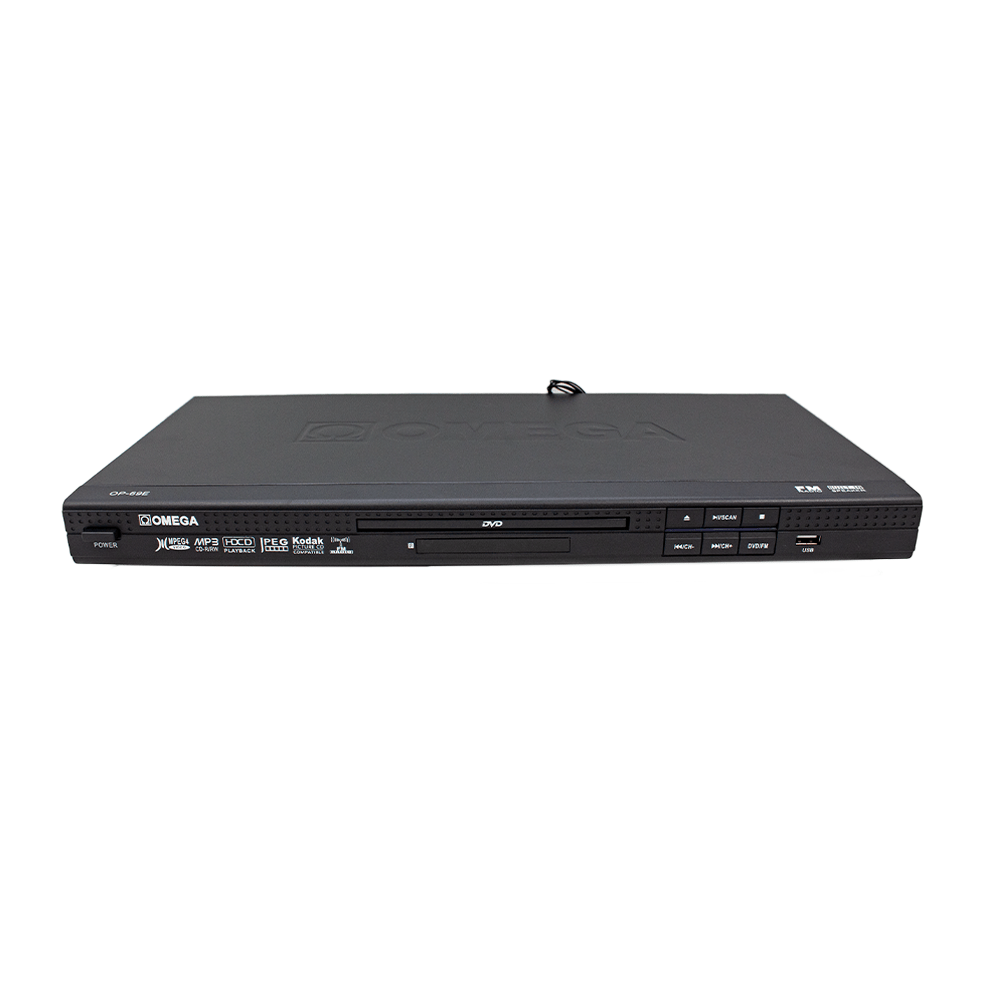 Omega Dvd Player with Built - in Amp & Speaker [OP - 69E] - Fastrak