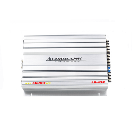 Audiobank 4CH 5000W Amplifier AB - 43N - Fastrak