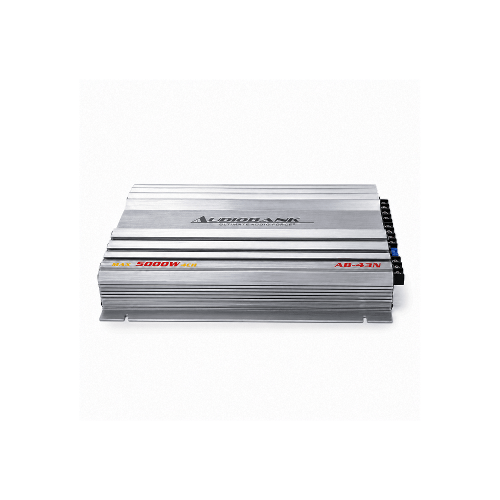 Audiobank 4CH 5000W Amplifier AB-43N - Fastrak