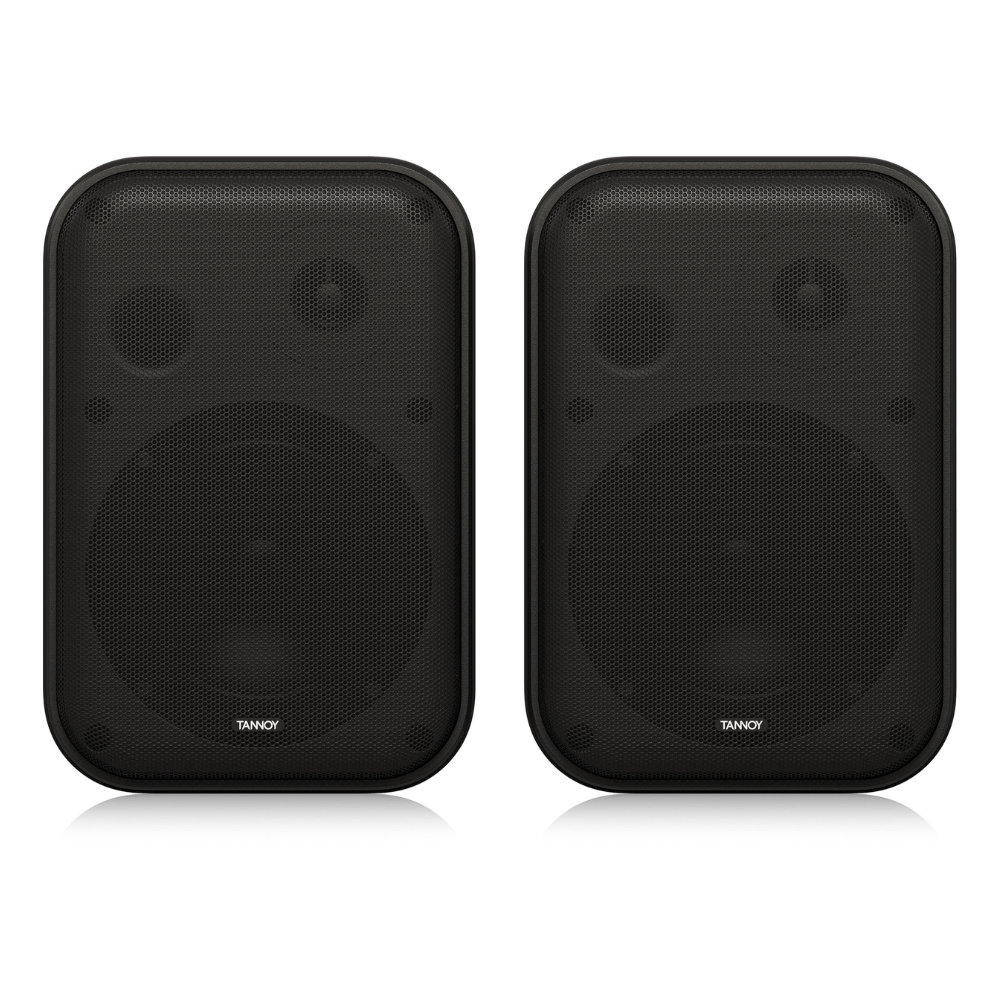 Tannoy VMS 1 25W 5" Passive Installation Speakers (Pair) (Black) - Fastrak