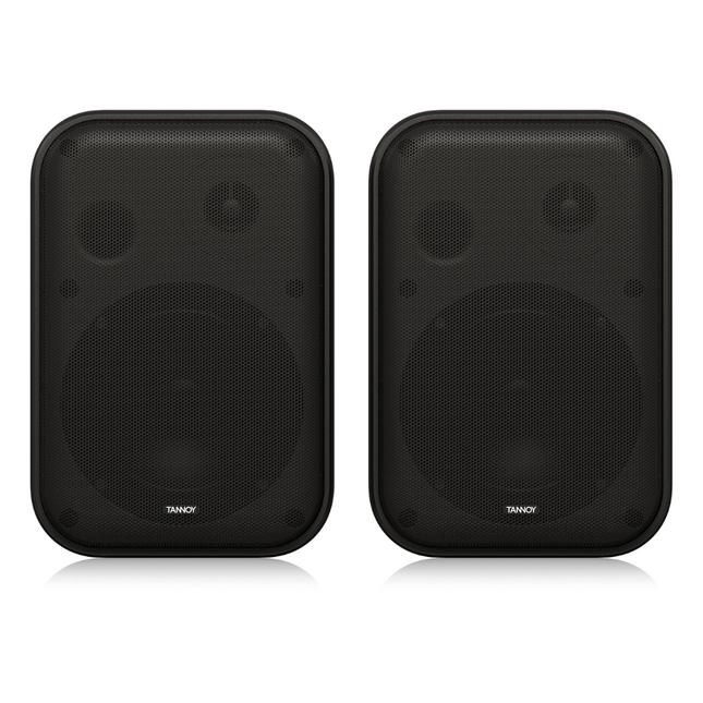 Tannoy VMS 1 25W 5" Passive Installation Speakers (Pair) (Black) - Fastrak