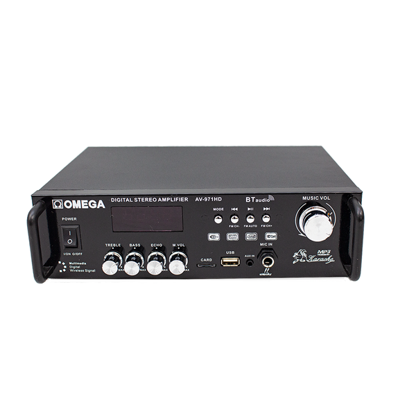 AV-971HD Omega  Home Amplifier With BT/FM Radio Tuner/USB&amp;SD Card Reader Playback