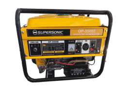 Supersonic OP - 3500E 2.5 KVA , Single Phase, 4 stroke Generator - Fastrak