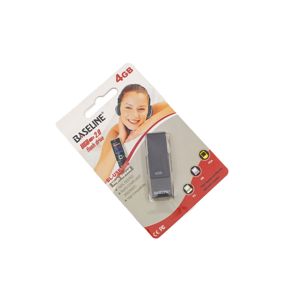 Baseline 4GB Flash Drive [BL - USB] - Fastrak