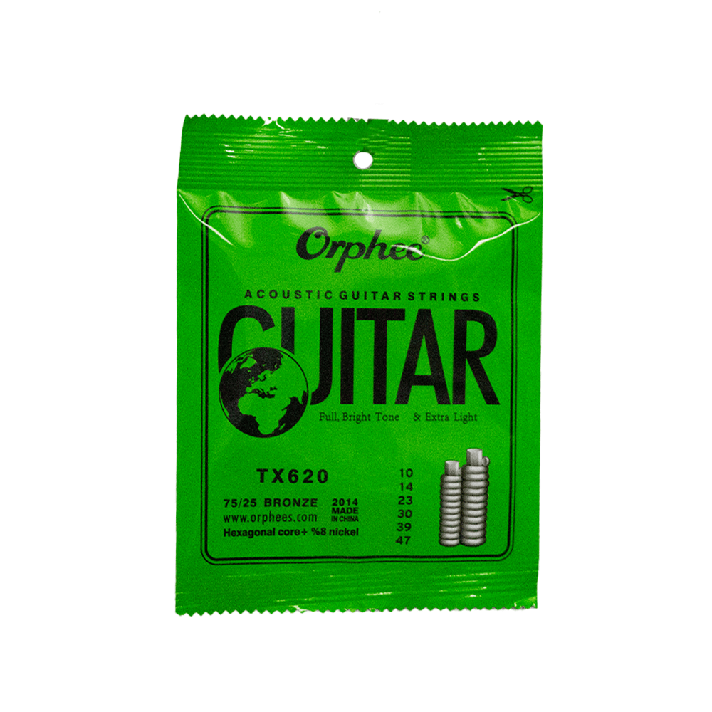 Orphee Accoustic Guitar String Set TX620 - Fastrak