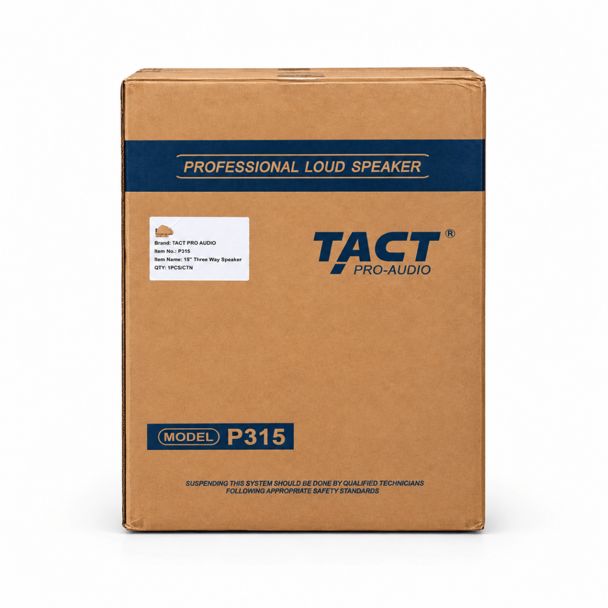 Tact Pro Audio Single 15'' Three Way Speaker [P315] - Fastrak