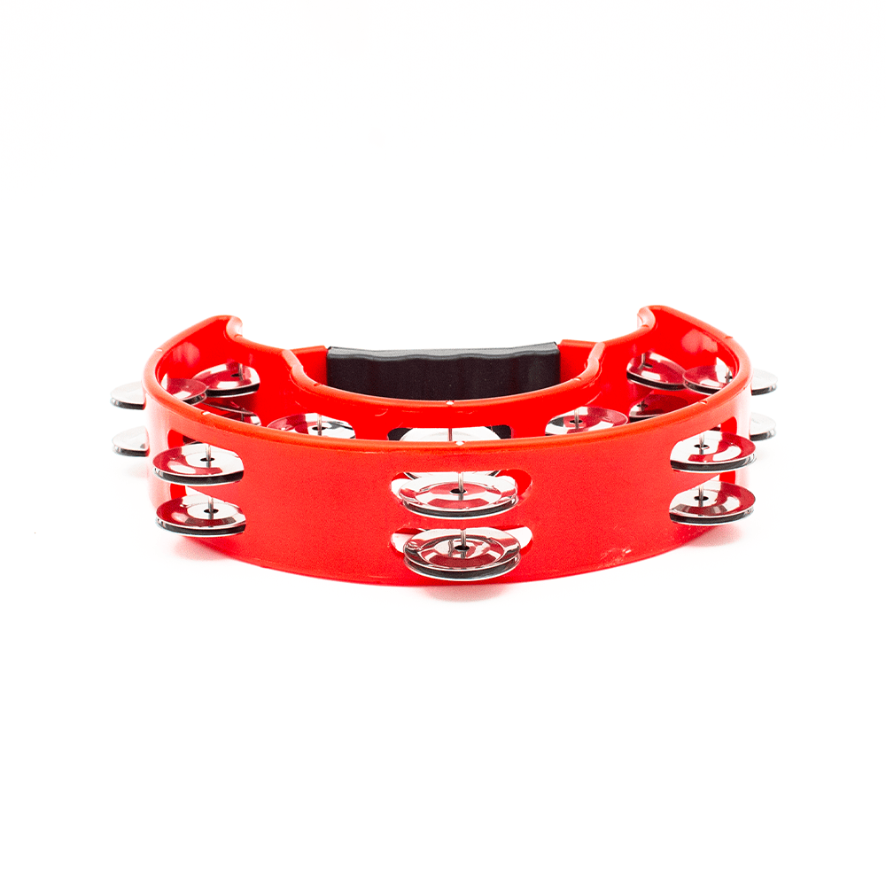 FTS Double Row Tambourine Red - Tambourines – Fastrak