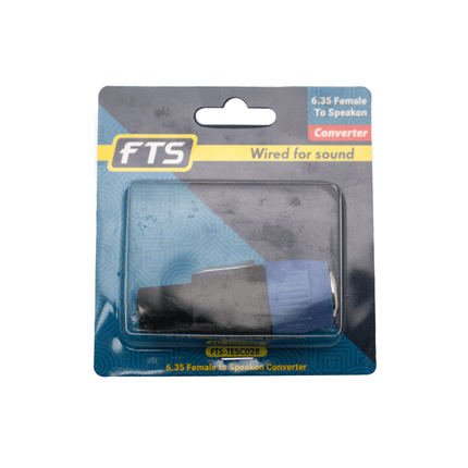 FTS Converter From 6.35mm Female to Speakon [FTS - TESC028] - Fastrak