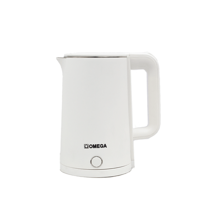 Omega Electric Kettle White [TS - 26W10] - Fastrak