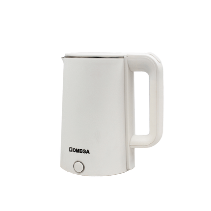 Omega Electric Kettle White [TS - 26W10] - Fastrak