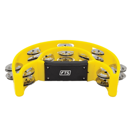 FTS Double Row Tambourine Yellow [FTS - JT - TX9 - 20 YL] - Fastrak