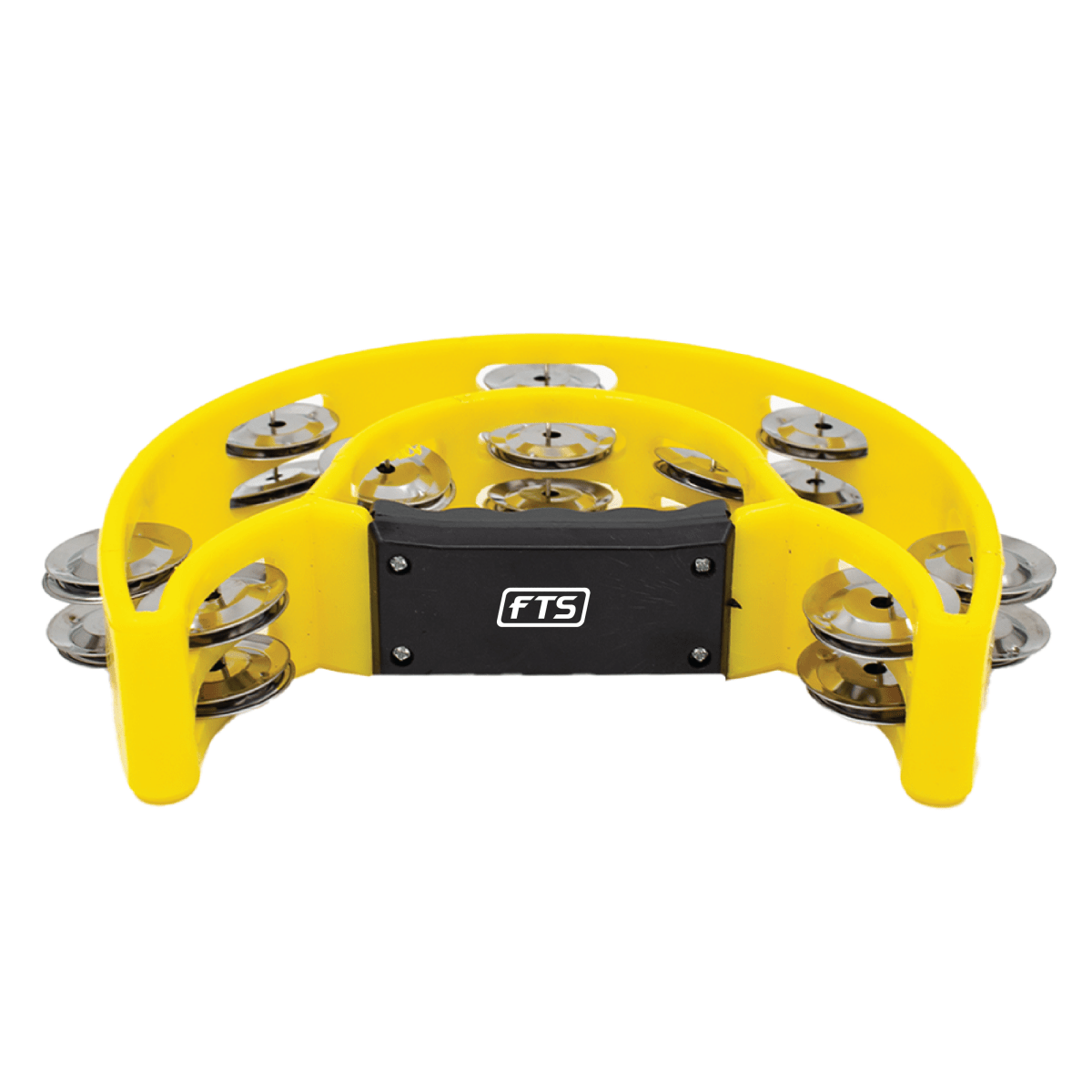 FTS Double Row Tambourine Yellow [FTS - JT - TX9 - 20 YL] - Fastrak