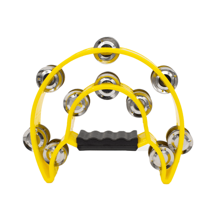 FTS Double Row Tambourine Yellow [FTS - JT - TX9 - 20 YL] - Fastrak