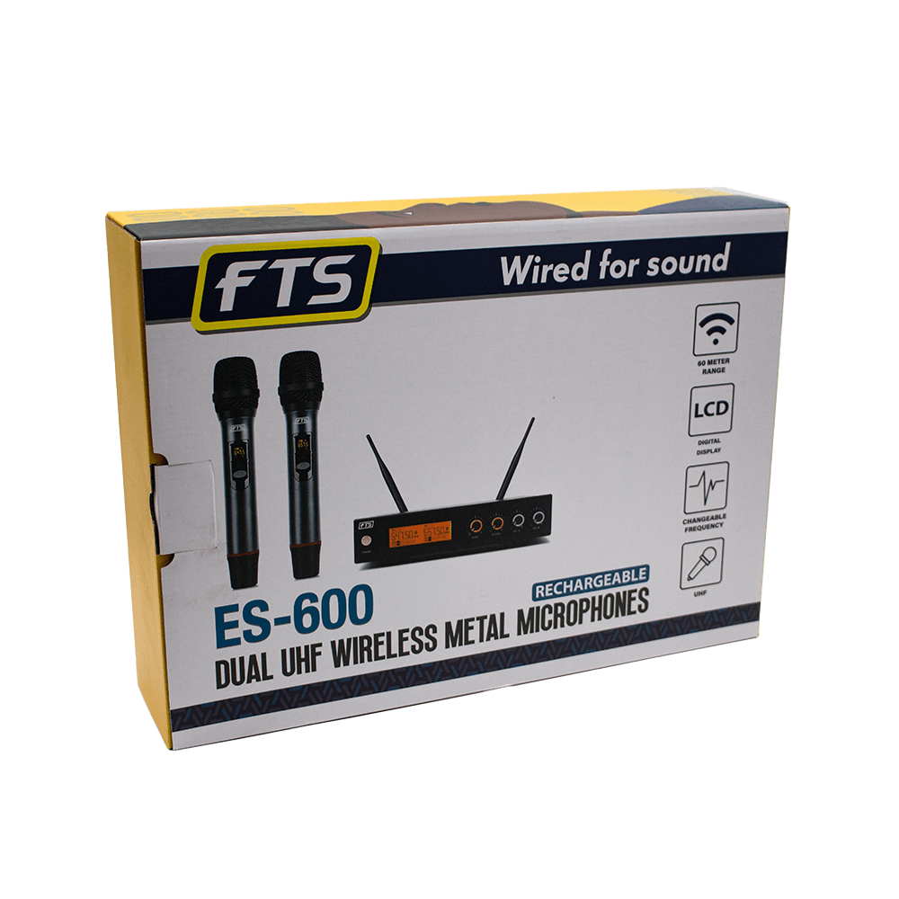 Uhf Wireless Mic [FTS - ES - 600] - Fastrak