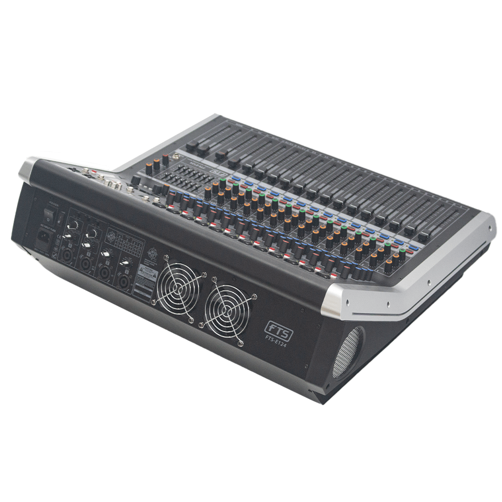 FTS 16Ch Powered Mixer 99Dsp With BT Player 600WX4 [FTS-E124