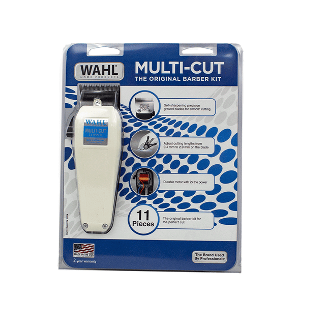 Multi - cut Wahl Home Cut 11 Pieces Hair Clippler - Fastrak