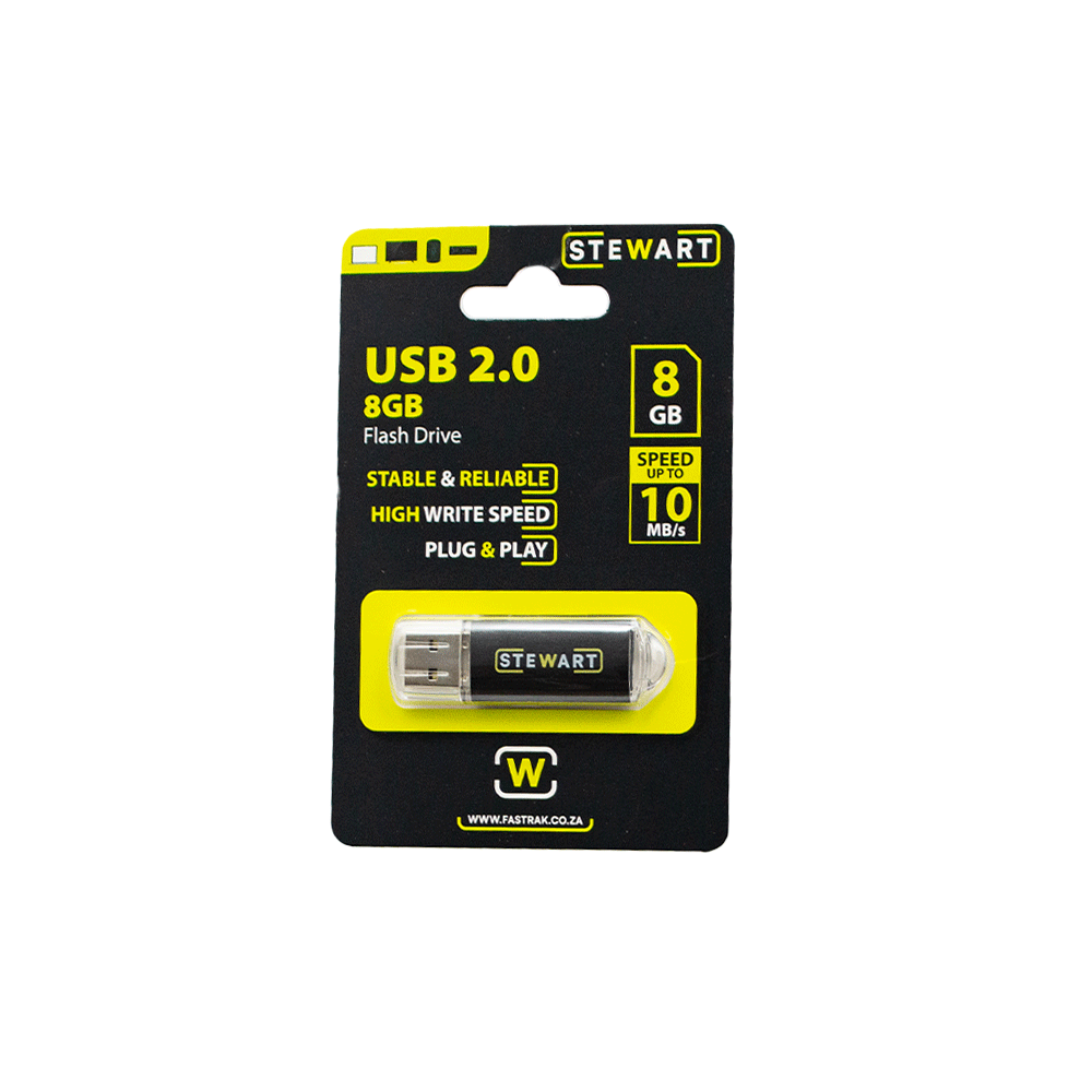 Stewart 8Gb Flash Drive [STW - USB - 8GB] - Fastrak