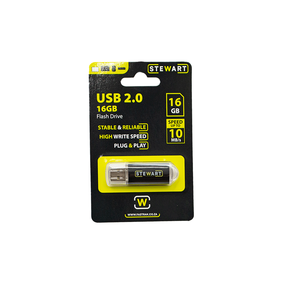 Stewart 16Gb Flash Drive [STW - USB - 16GB] - Fastrak