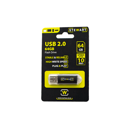 Stewart 64Gb Flash Drive [STW - USB - 64GB] - Fastrak