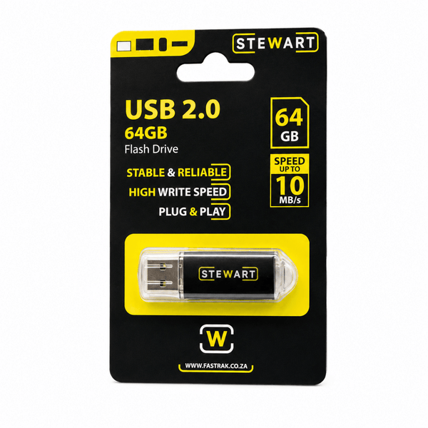 Stewart 64Gb Flash Drive [STW-USB-64GB] - Fastrak