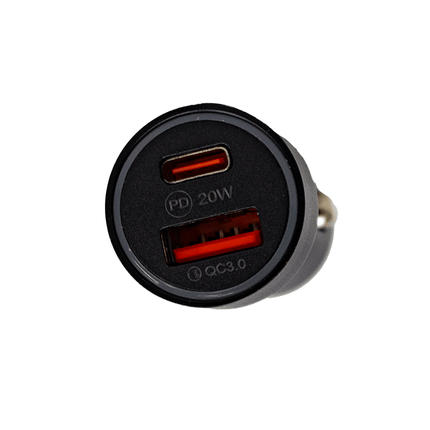 TC - 02BK KlGo USB - CPD Car Charger Black - Fastrak