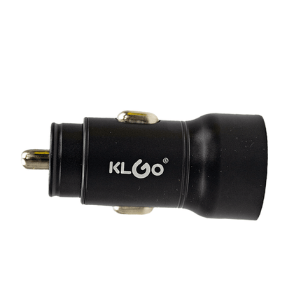 TC - 02BK KlGo USB - CPD Car Charger Black - Fastrak