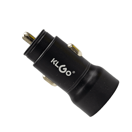 TC - 02BK KlGo USB - CPD Car Charger Black - Fastrak
