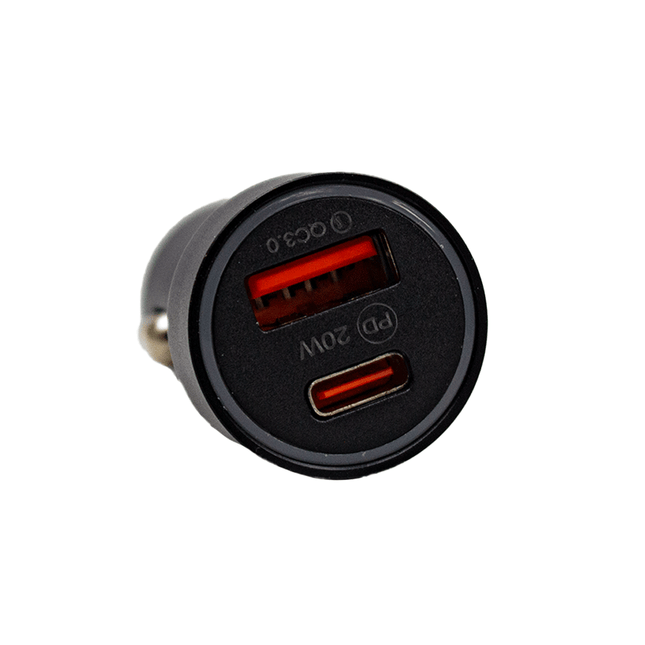 TC - 02BK KlGo USB - CPD Car Charger Black - Fastrak