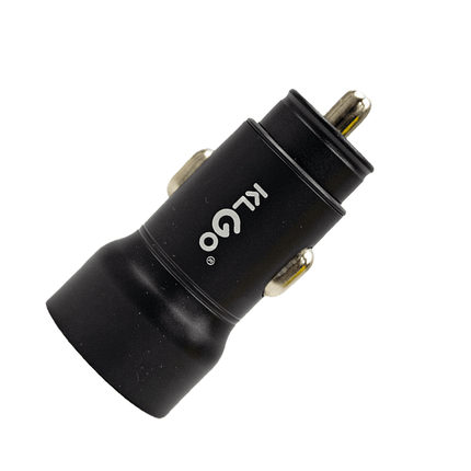 TC - 02BK KlGo USB - CPD Car Charger Black - Fastrak
