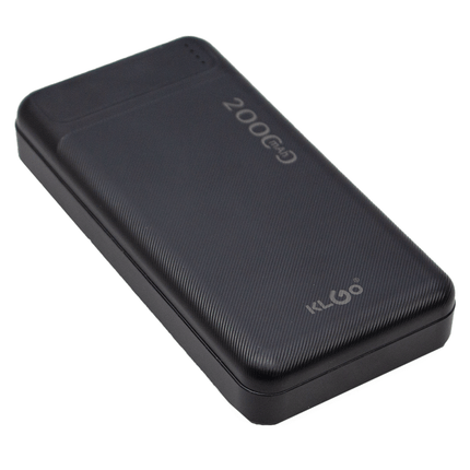 Klgo 20000MAH Power Bank Black [KP - 21 BK] - Fastrak