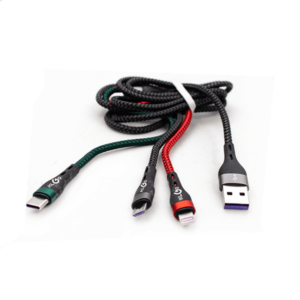 S - 680 KlGo Fast Charging Cable 3in1 - Fastrak