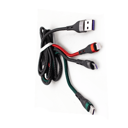 S - 680 KlGo Fast Charging Cable 3in1 - Fastrak