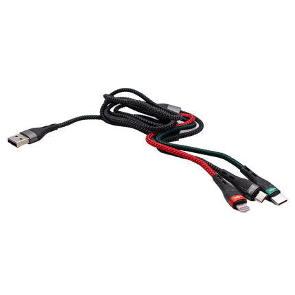 S - 680 KlGo Fast Charging Cable 3in1 - Fastrak