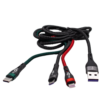 S - 680 KlGo Fast Charging Cable 3in1 - Fastrak