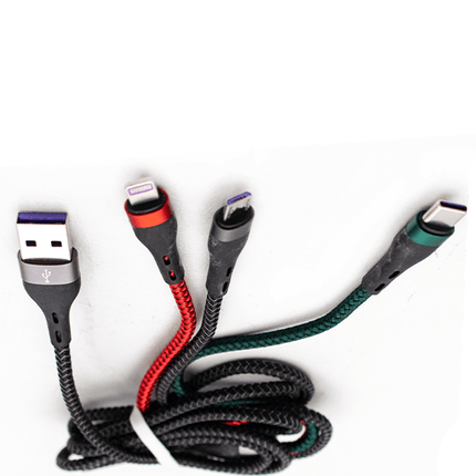 S - 680 KlGo Fast Charging Cable 3in1 - Fastrak