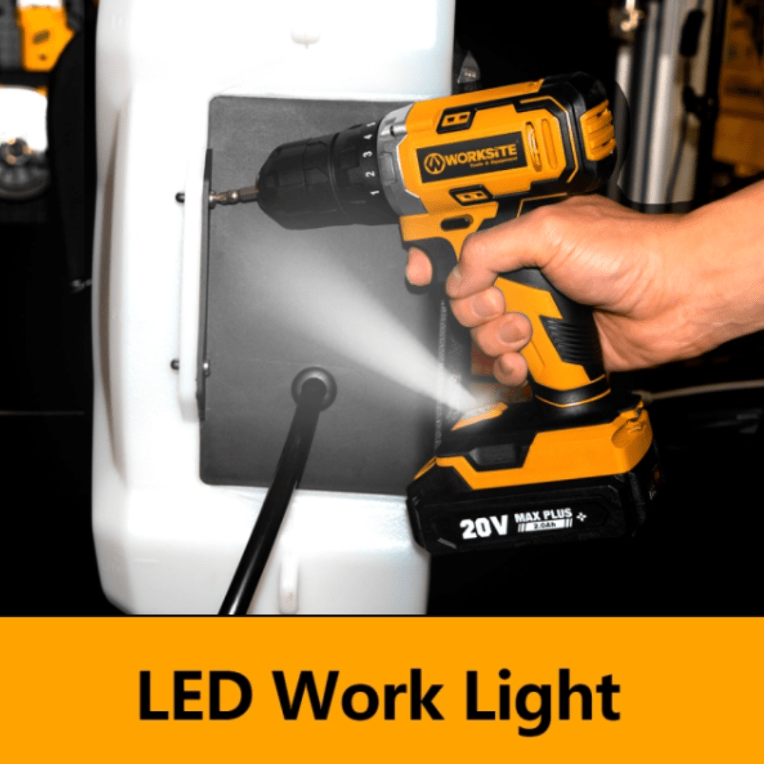 WorkSite 20V Cordless Drill [CD331] - Fastrak