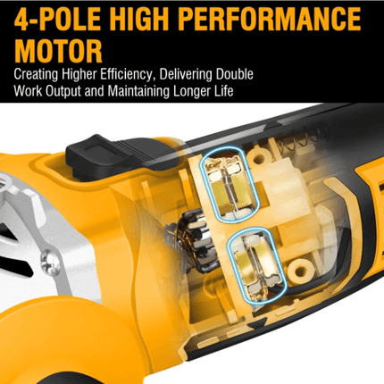 WorkSite 20V Cordless Angle Grinder [CAG330] - Fastrak