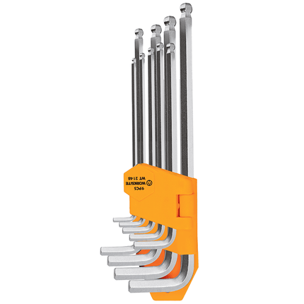 WT2148 WorkSite 9Pcs Ball Point Hex Key Set - Fastrak