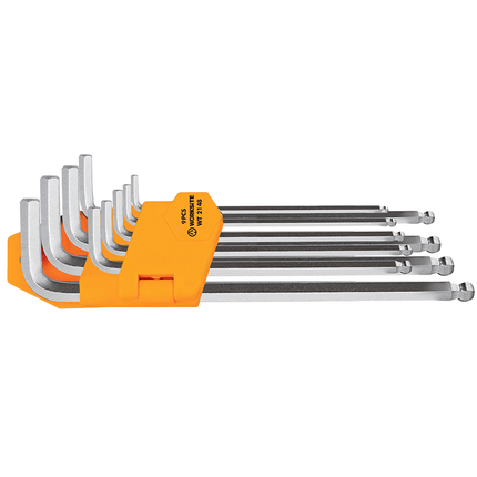 WT2148 WorkSite 9Pcs Ball Point Hex Key Set - Fastrak