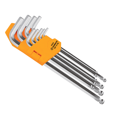 WT2148 WorkSite 9Pcs Ball Point Hex Key Set - Fastrak
